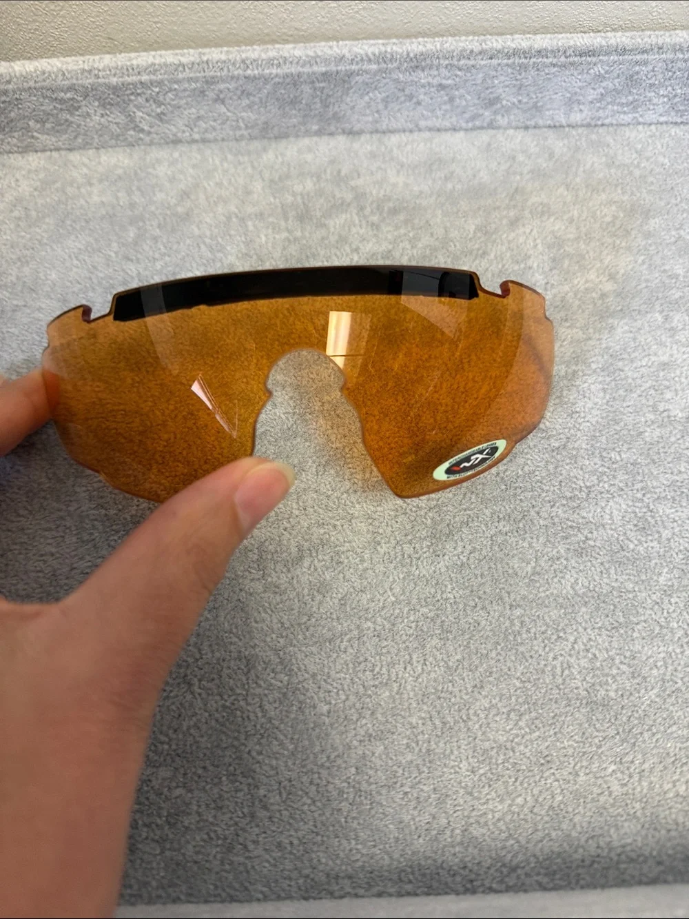 NWT Wiley X Black Saber Sunglasses With Interchangeable Lenses Safety Rated